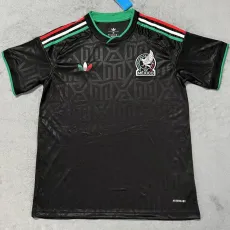 2025 Mexico Black Training Shirts