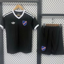 2025/26 Colo-Colo Commemorative Edition Black Fans Kids Soccer jersey