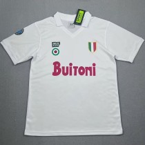 1987/88 Napoli Away Retro Soccer jersey