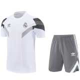 2025/26 R MAD White Training Shorts Suit