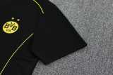 2025/26 Dortmund Black Training Shorts Suit