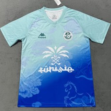 2025/26 Tunisia Special Edition Blue Fans Soccer jersey