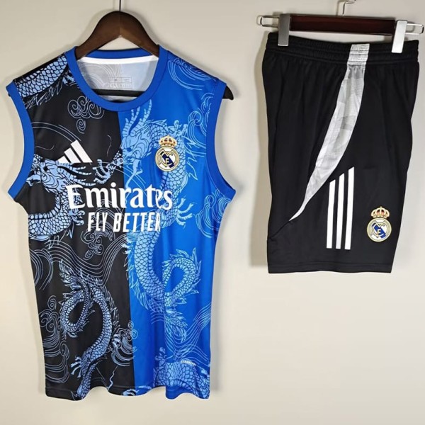 2025/26 R MAD Blue Training Shorts Suit