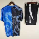 2025/26 R MAD Black blue Training Shorts Suit