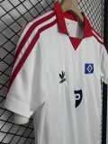 1980/1981 Hamburger SV Home White Retro Soccer jersey