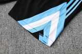2025 Argentina Black Training Shorts Suit