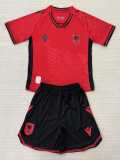 2025 Albania Home Fans Kids Soccer jersey