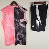 2025/26 R MAD lack pink Tank Training Shorts Suit