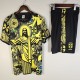 2025 Brazil Yellow Training Shorts Suit
