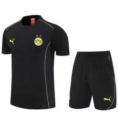 2025/26 Dortmund Black Training Shorts Suit