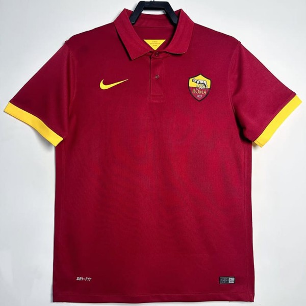 2014/15 Roma Home Red Retro Soccer jersey