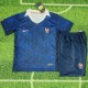 2025/26 France Home Fans Kids Soccer jersey