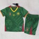 2025 Cameroon Home Green Fans Kids Soccer jersey
