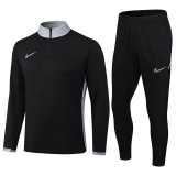 2025/26 WQD Black Half Pull Tracksuit