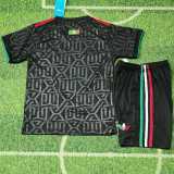 2025 Mexico Special Edition Black Fans Kids Soccer jersey
