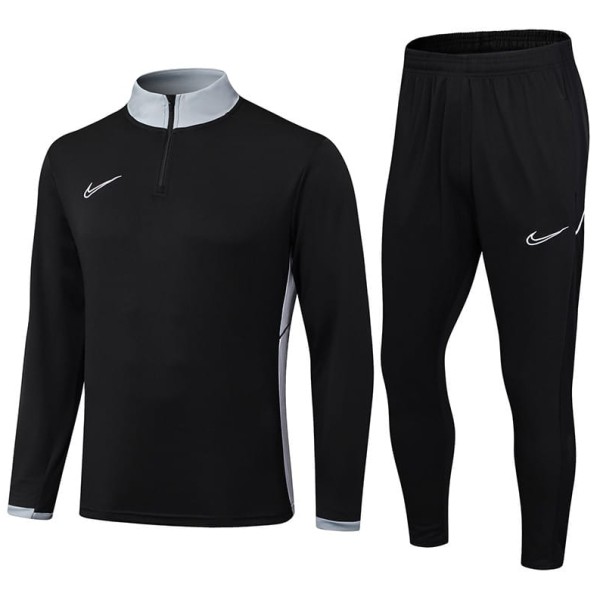 2025/26 WQD Black Half Pull Tracksuit