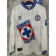 1998/99 Cruz Azul Away White Retro Long Sleeve Soccer jersey