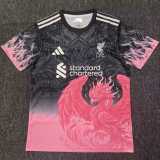 2025/26 LIV Special Edition Pink Black Fans Soccer jersey
