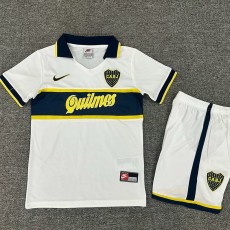 1996/97 Boca Juniors Away Retro Kids Soccer jersey