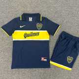 1996/97 Boca Juniors Home Retro Kids Soccer jersey