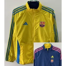 2025/26 BAR Yellow & Royal blue Double Sided Windbreaker