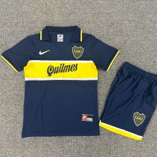 1996/97 Boca Juniors Home Retro Kids Soccer jersey