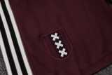 2025/26 Ajax Jujube red Training Shorts Suit