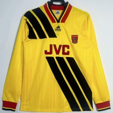 1993/94 ASN Away Yellow Retro Long Sleeve Soccer jersey