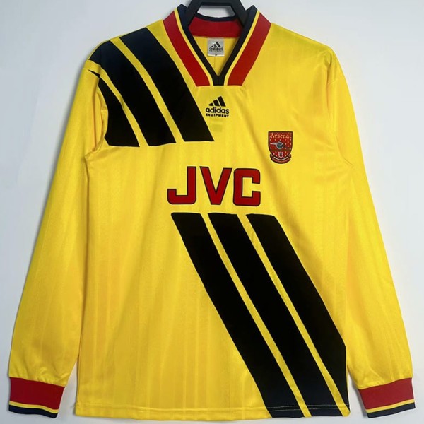 1993/94 ASN Away Yellow Retro Long Sleeve Soccer jersey