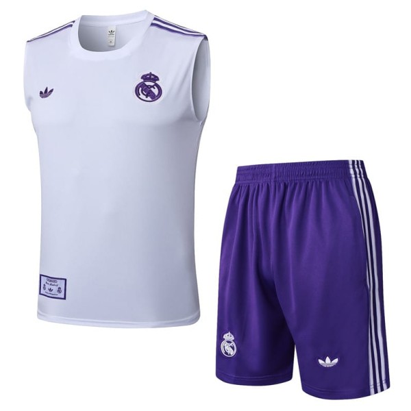 2025/26 R MAD White Training Shorts Suit