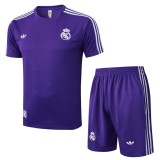 2025/26 R MAD Purple Training Shorts Suit