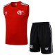 2025/26 Flamengo Red Training Shorts Suit