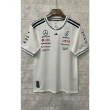 2025 Mercedes F1 White Racing Suit