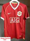 [PLAYER] 2006/07 Man Utd Home Retro Soccer jersey