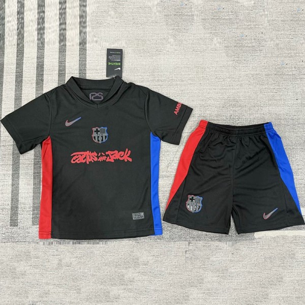 2024/25 BAR Away Cactus Jack广告 Fans Kids Soccer jersey