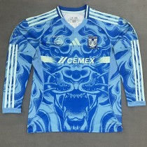 2025/26 Tigres UANL Away Fans Long Sleeve Soccer jersey