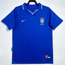 1997 Brazil Away Retro Soccer jersey