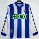 1999/00 Deportivo La Coru?a Home Retro Long Sleeve Soccer jersey