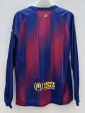 2025/26 BAR Home Fans Long Sleeve Soccer jersey