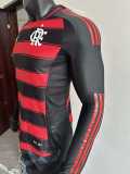 [PLAYER] 2025/26 Flamengo Home Player Long Sleeve Soccer jersey
