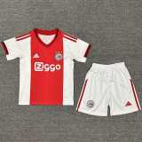 2025/26 Ajax Home Fans Kids Soccer jersey