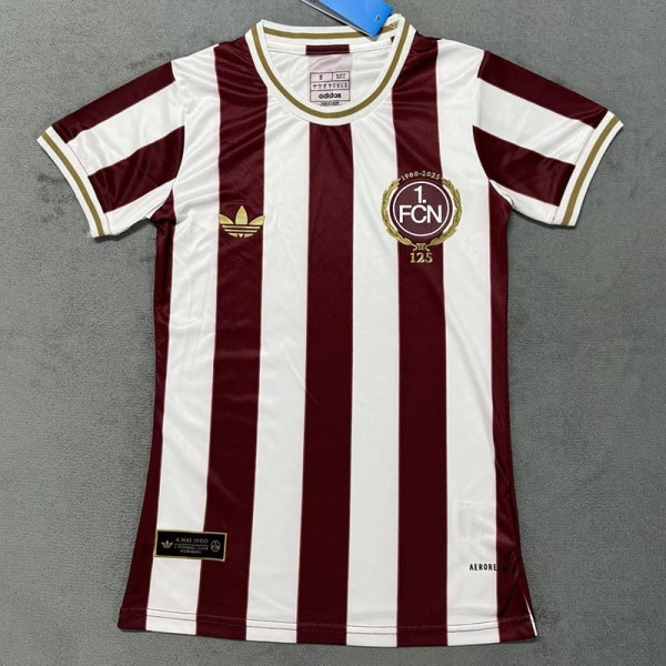 2024/25 1. FC Nurnberg Commemorative Edition 125Anniversary Fans Women Soccer jersey