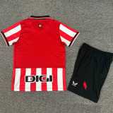2025/26 Bilbao Home Fans Kids Soccer jersey