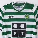 2003/04 Sporting CP Home Retro Soccer jersey