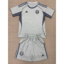 2025/26 Portland Timbers Special Edition Gray Fans Kids Soccer jersey