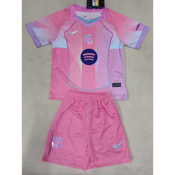2025/26 BAR Special Edition Pink Fans Kids Soccer jersey