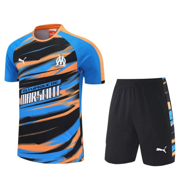 2025/26 Marseille Blue Training Shorts Suit
