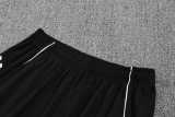2025 Argentina Black Training Shorts Suit