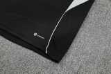 2025 Argentina Black Training Shorts Suit
