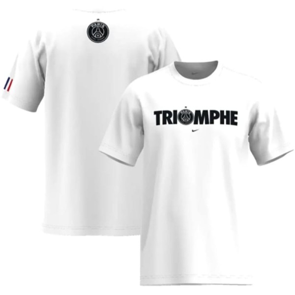 2025/26 PSG White Casual Cotton T-shirt